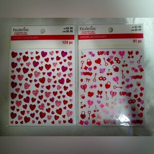 10 Recollections Valentine’s Day Classic/Glitter Sticker Packs
